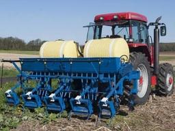 The Penn State Cover Crop Interseeder and Applicator. (Photo by Patrick Mansell)